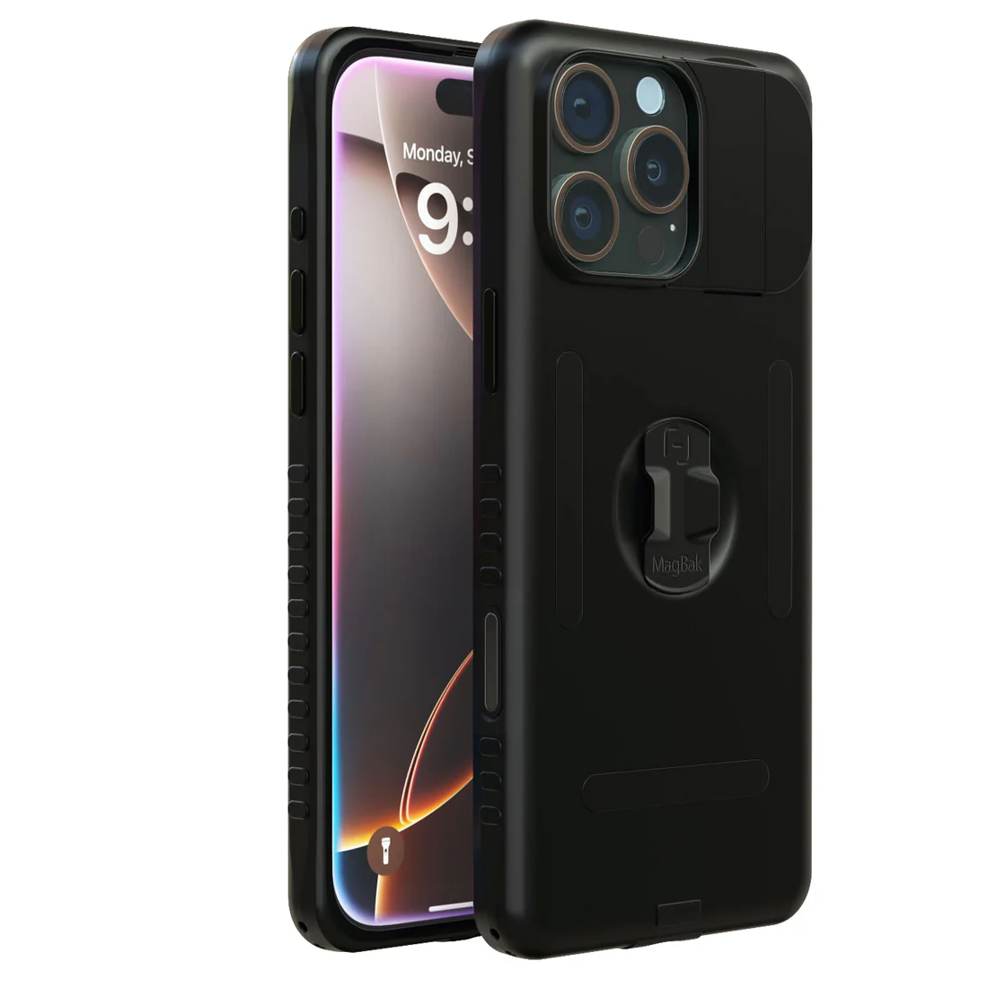 MAGBAK IPHONE 16 PRO MAX CLASSIC CASE WITH MAGSTICK BLACK MBC16M-BK thumbnail 2