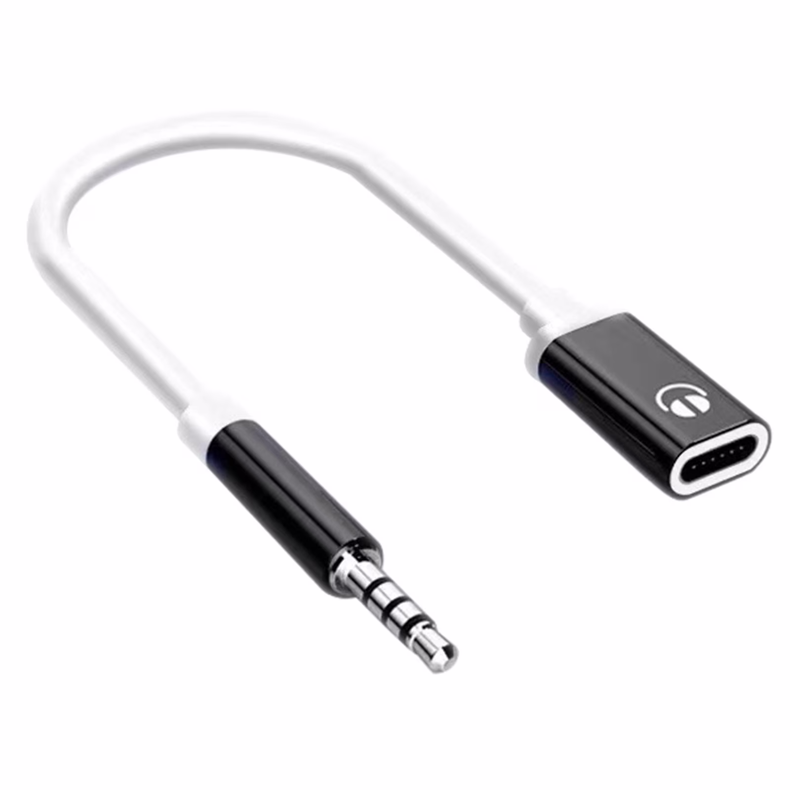 TYPE-C TO 3.5MM AUDIO ADAPTER CABLE BLACK thumbnail 2