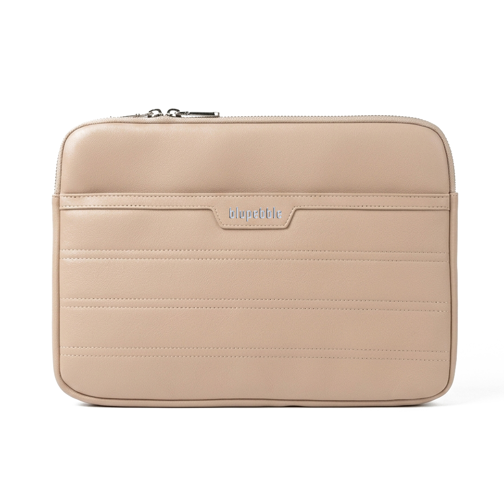 BLUPEBBLE MACBOOK SLEEVE 14 INCH ESSENTIAL BIEGE BP-ESSENTIAL-BGE thumbnail 2