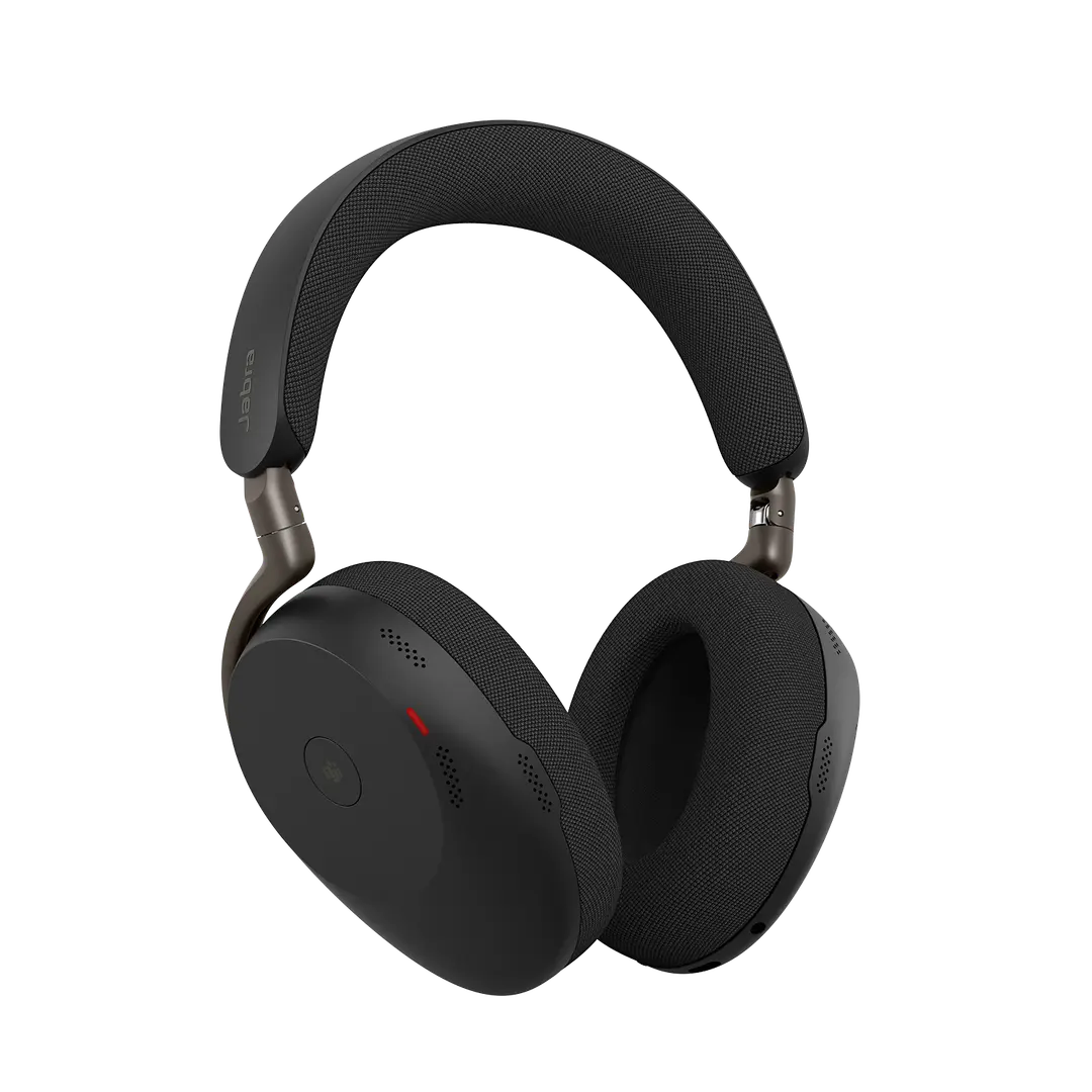 JABRA EVOLVE 3 85 MS WIRELESS BLUETOOTH HEADSET LINK390A BLACK-38599-999-999 thumbnail 2