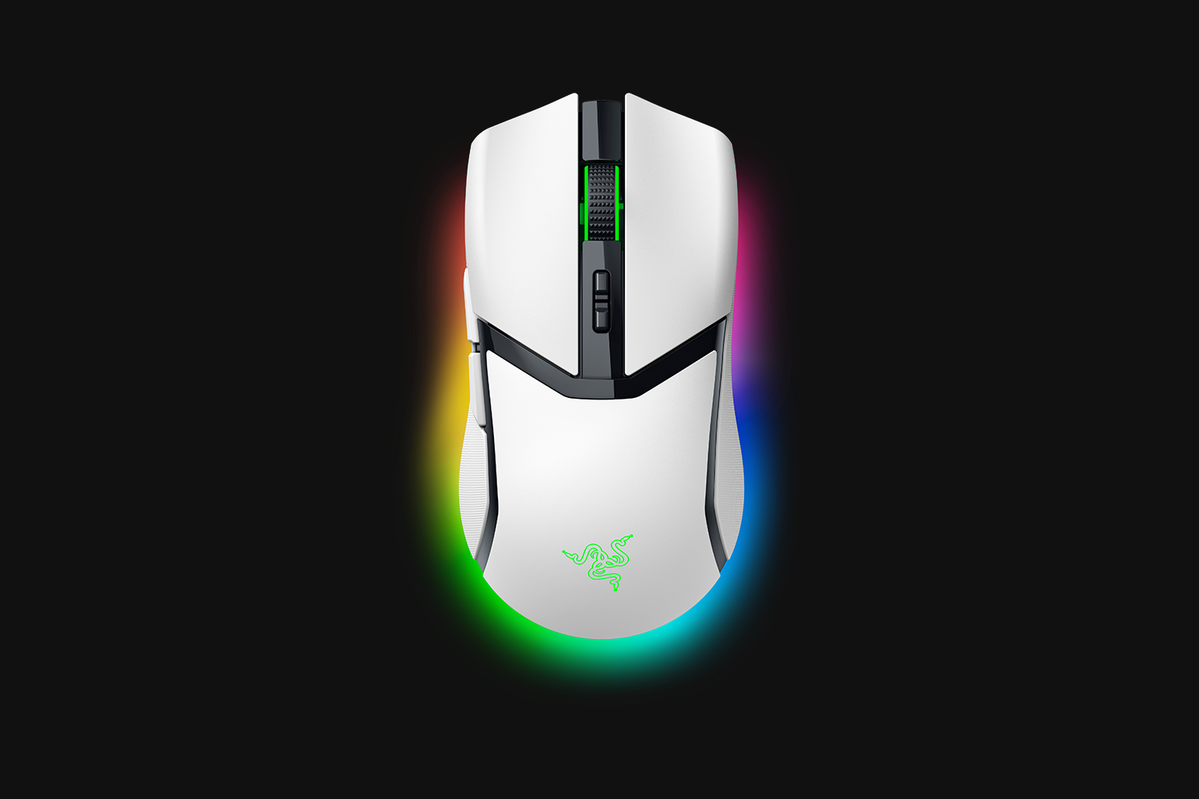 Razer Cobra Pro Wireless Gaming Mouse (White Edition, RZ01-04660200-R3G1) - High-Performance Precision and Customization thumbnail 2