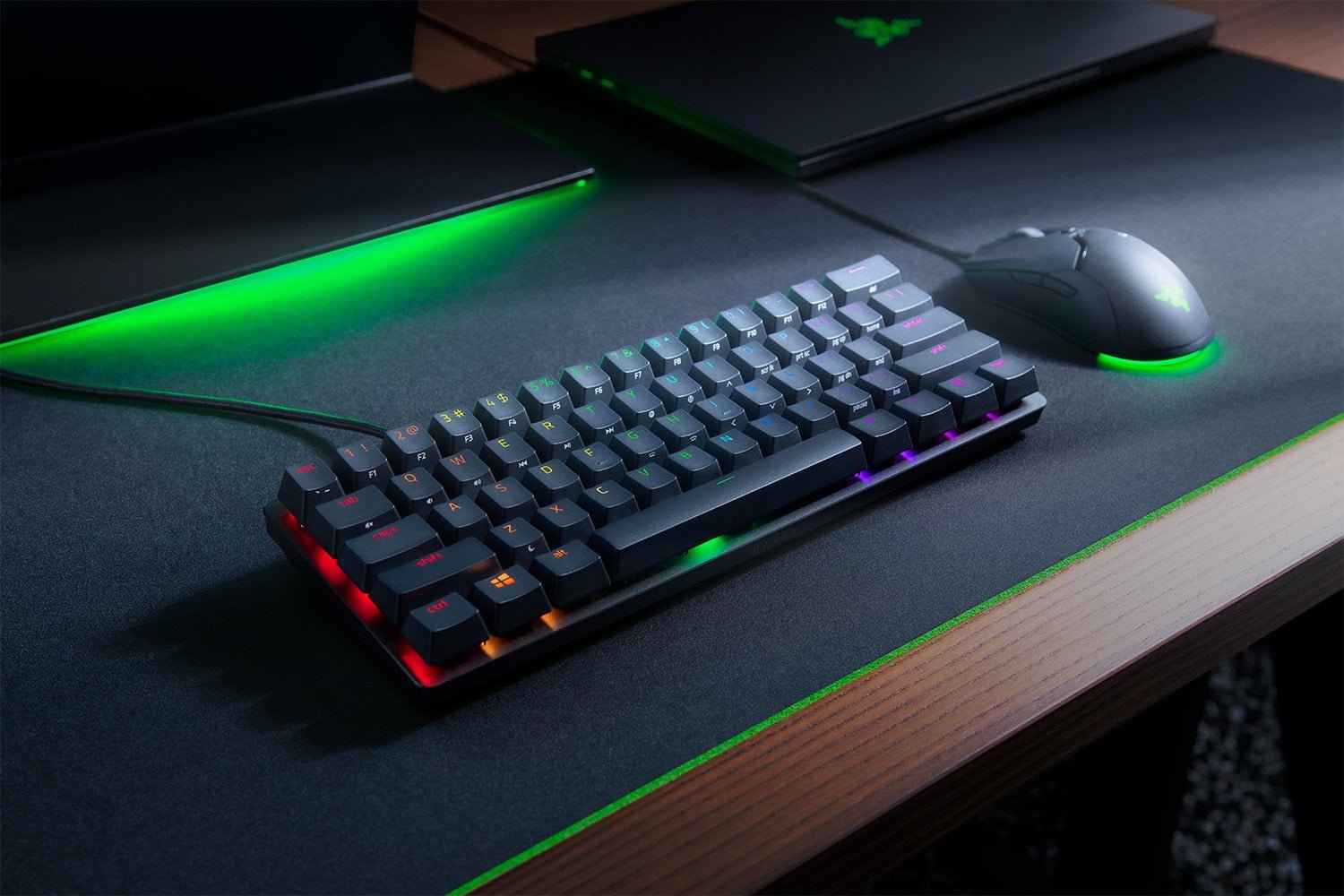 RAZER HUNTSMAN MINI GAMING KEYBOARD RED SWITCH RZ03-03390200-R3M1 thumbnail 2