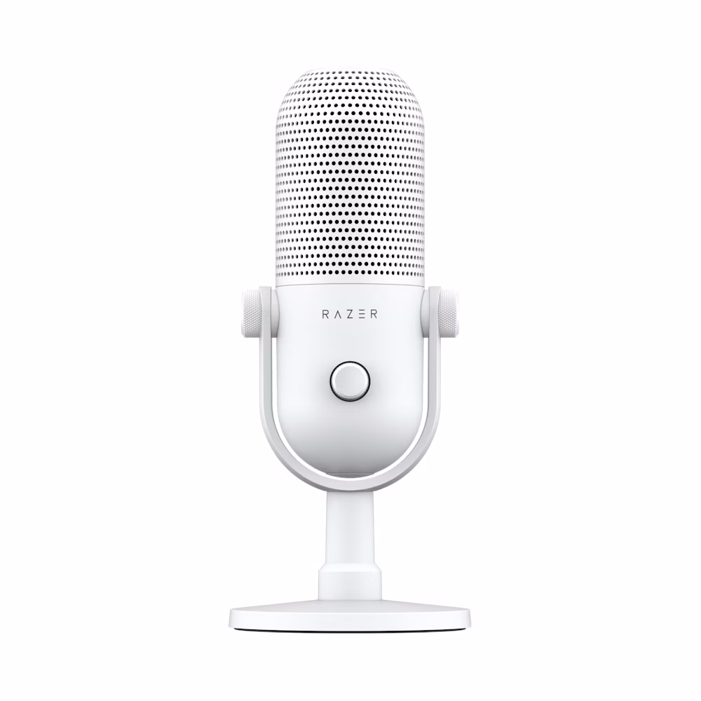 RAZER SEIREN V3 CHROMA RGB USB MICROPHONE WHITE EDITION RZ19-05060200-R3M1 thumbnail 2