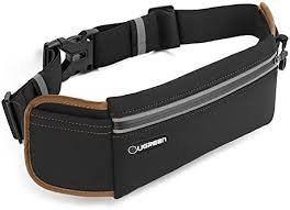 UGREEN OUTDOOR RUNNING WAIST BELT PACK BLACK 20818 thumbnail 2