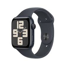 APPLE WATCH SE 2ND GENERATION 44MM GPS MIDNIGHT ALUMINIUM WITH MIDNIGHT SPORT BAND M/L MXEK3 thumbnail 2