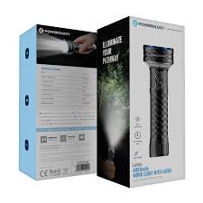 POWEROLOGY LUMOS 4000MAH WORK LIGHT WITH LASER BLACK PWZF7857BK thumbnail 2
