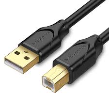 MINDPURE USB CABLE 2.0 AM/BM GOLD PLATED HEADER 2M BLACK LX10121 thumbnail 2