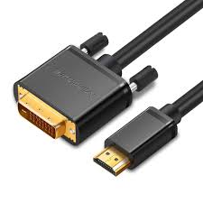 MINDPURE HDMI TO DVI MALE TO MALE BLACK ROUND WIRE 3M LX10321 thumbnail 2