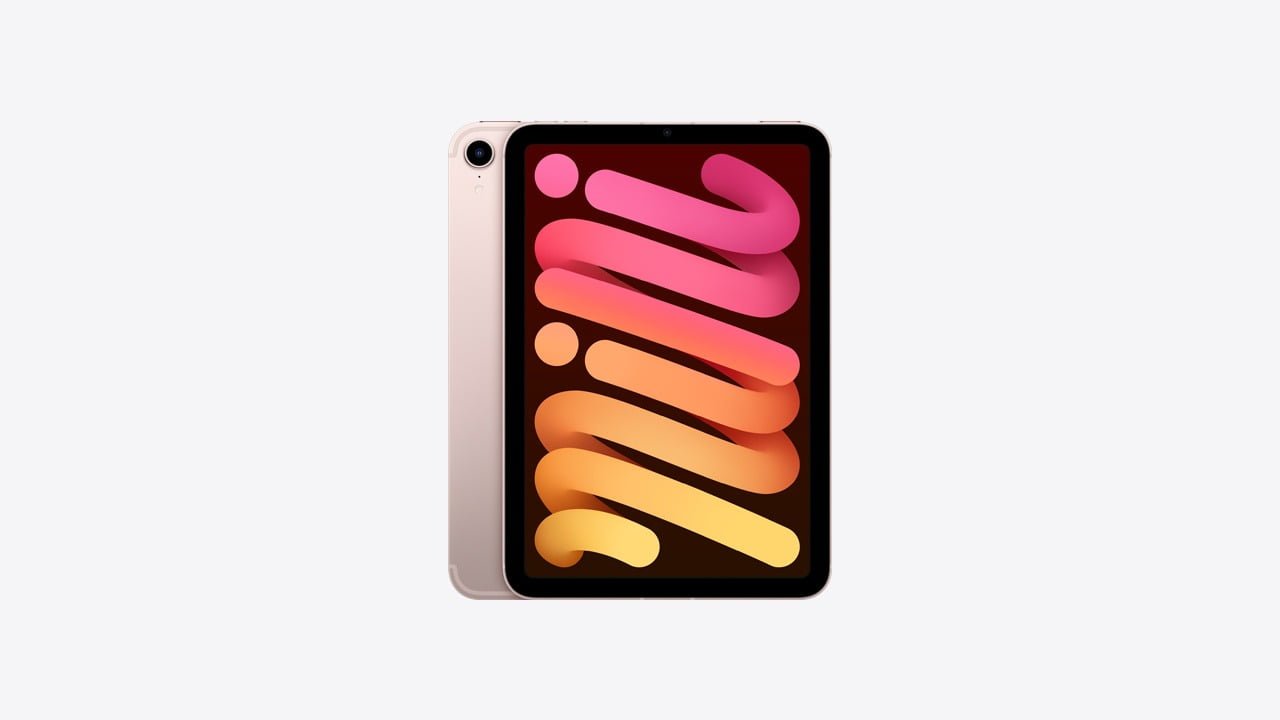 APPLE IPAD MINI 6 256GB WIFI PINK MLWR3 thumbnail 2