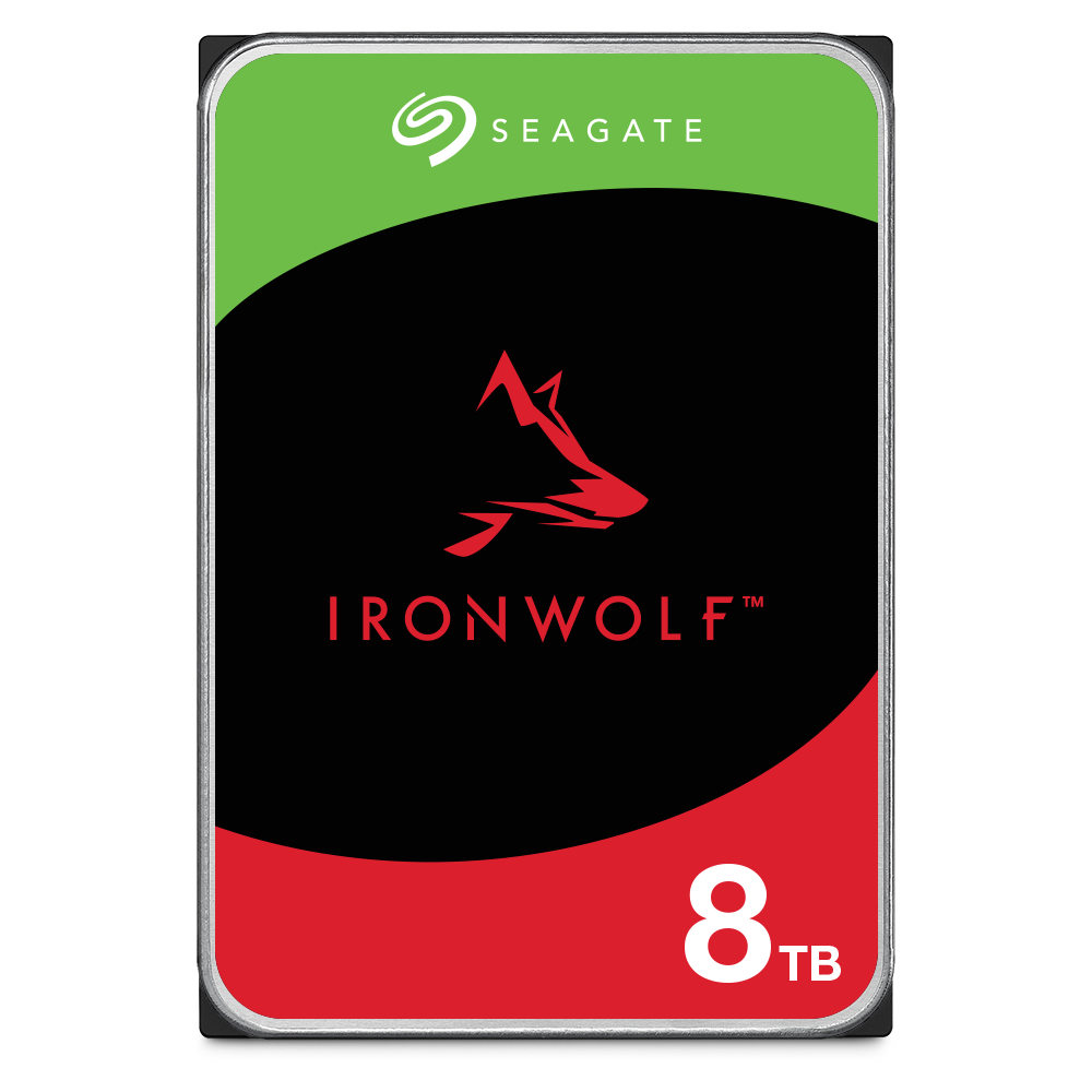 SEAGATE IRONWOLF NAS 8TB 7200RPM SATA 6.0 GB/S 256MB HARD DRIVE ST8000VN004 thumbnail 2