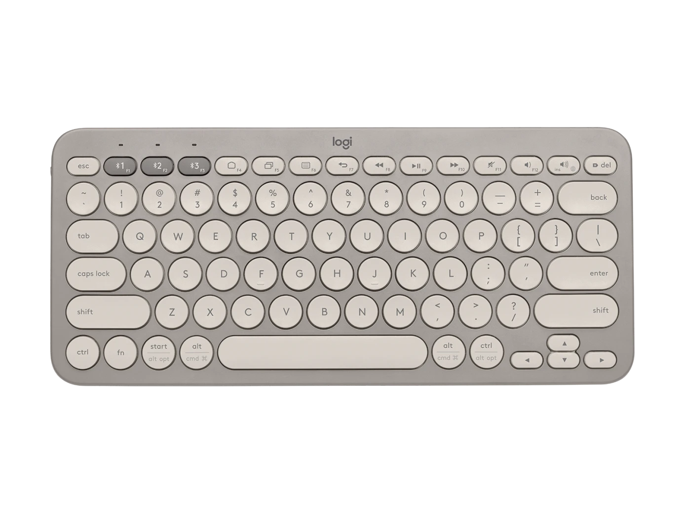 LOGITECH K380 WL MULTI DEVICE KEYBOARD WHITE 920-009163 thumbnail 2