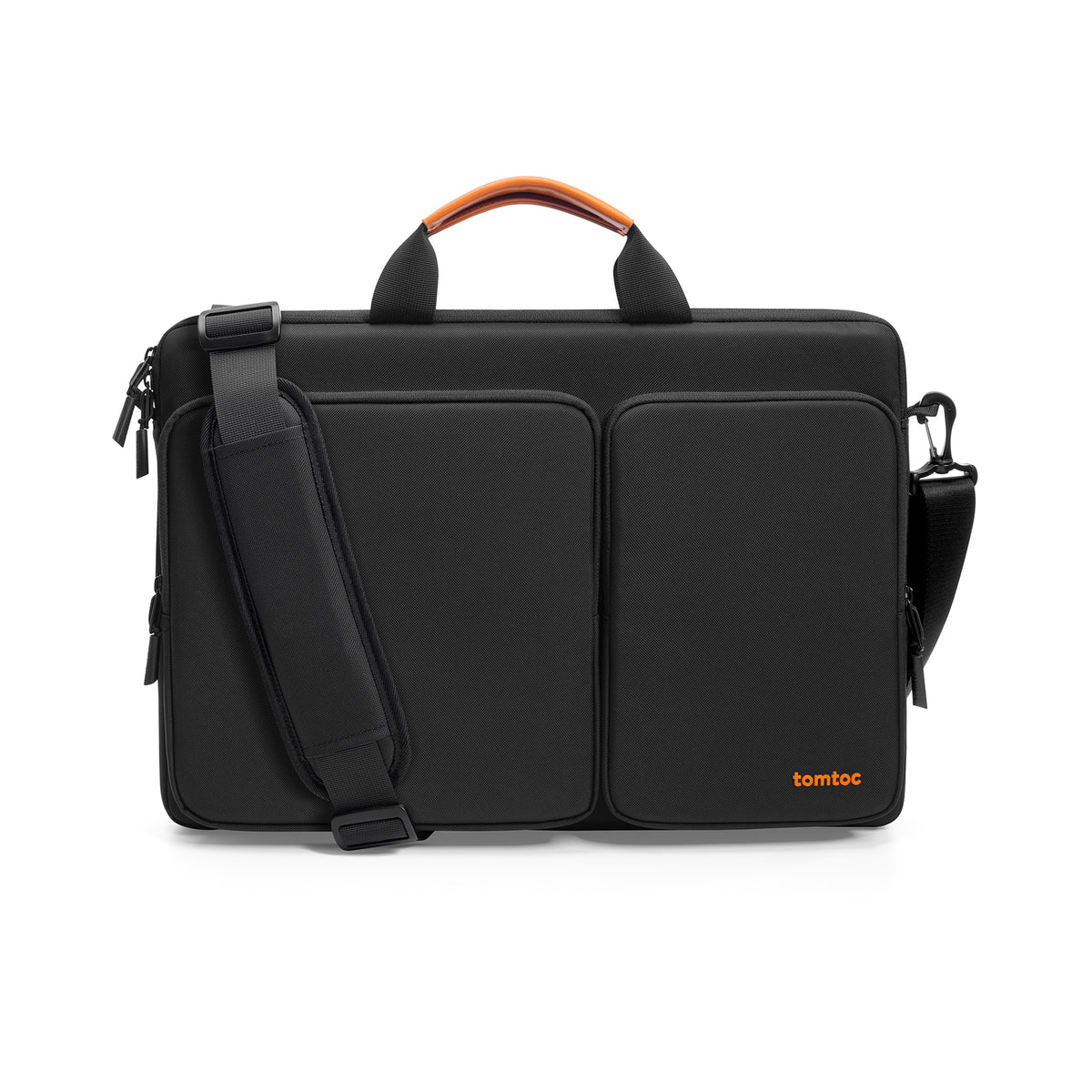 TOMTOC DEFENDER A42 17.3 INCH LAPTOP BRIEFCASE BLACK A42G1D1 thumbnail 2