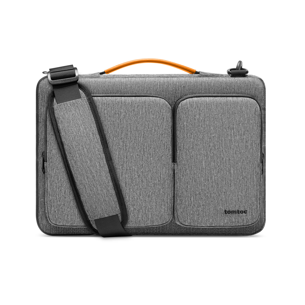 TOMTOC DEFENDER A42 LAPTOP BRIEF CASE 13.5 INCH GRAY A42D3G3 thumbnail 2