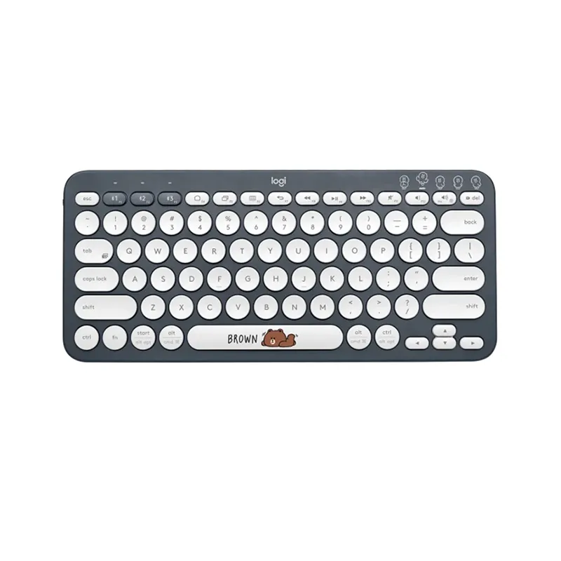LOGITECH K380 LINE FRIENDS WIRELESS KEYBOARD 920-009548 thumbnail 2