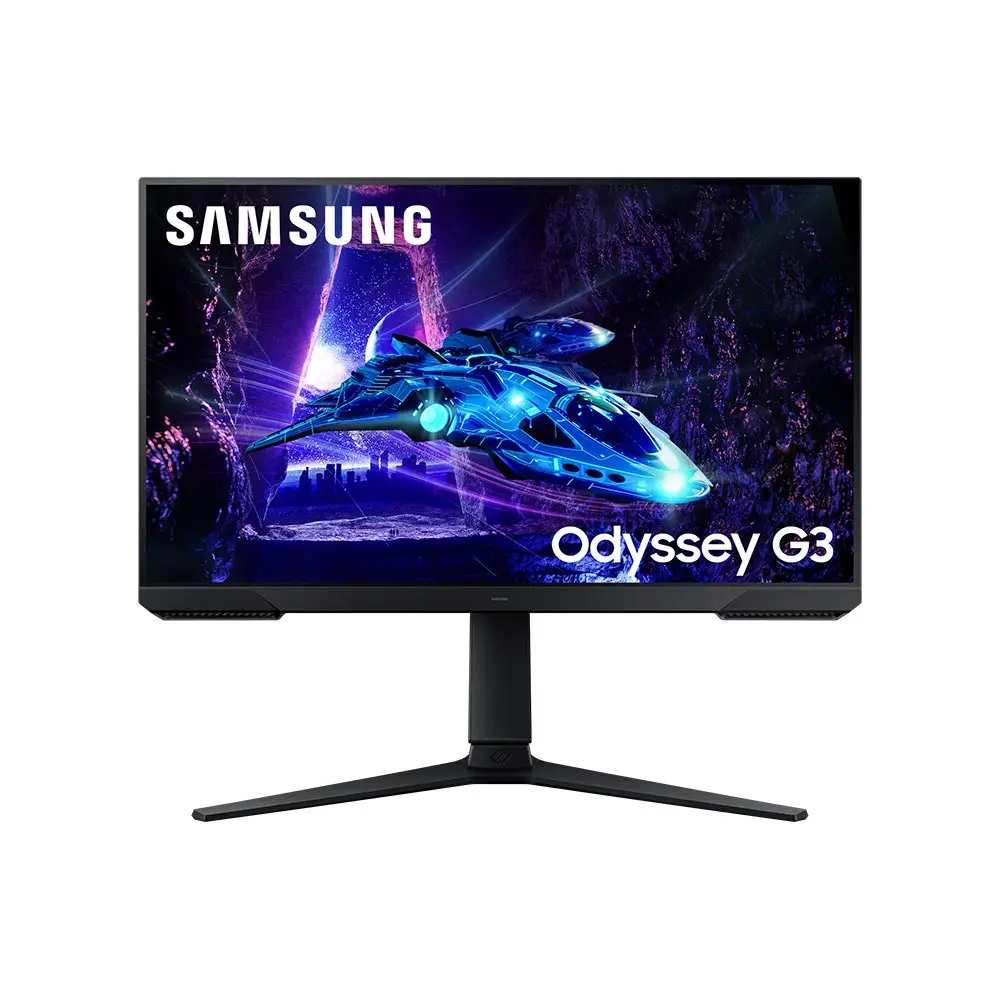 SAMSUNG 24 INCH GAMING FLAT FHD ERGONOMIC VA PANEL 1MS-180HZ MONITOR LS24DG302EMXUE thumbnail 2