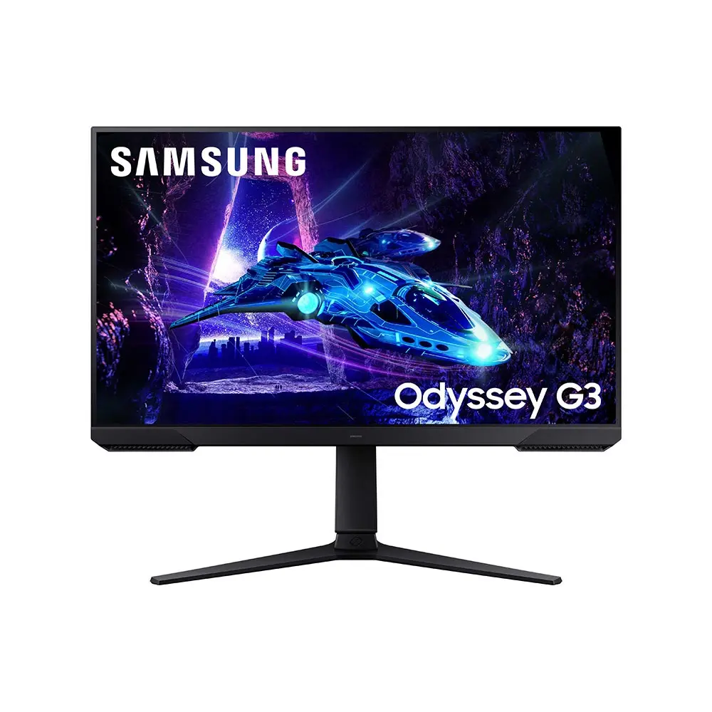 SAMSUNG 27 INCH GAMING FLAT FHD ERGONOMIC VA PANEL 1MS 180HZ MONITOR LS27DG302EMXUE thumbnail 2