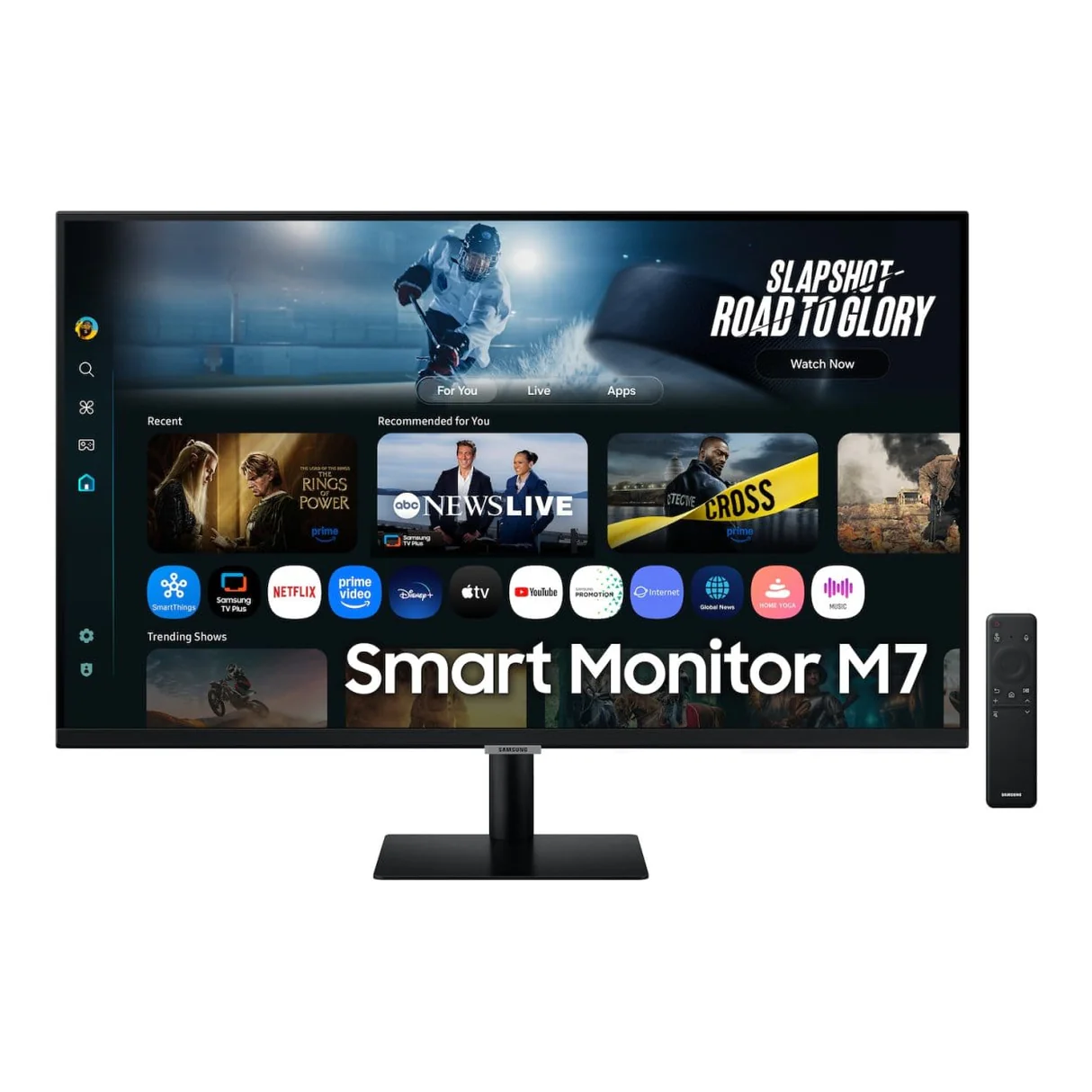 SAMSUNG 32 INCH M7 M70F 4K 60HZ AI FEATURES WITH USB TYPE C SMART MONITOR LS32FM702UMXUE thumbnail 2