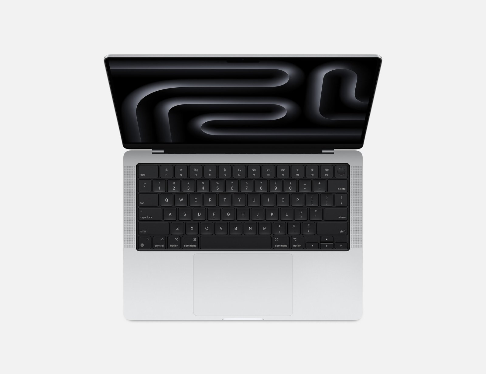 APPLE 14 INCH MACBOOK PRO M3 CHIP 8 CORE CPU 10-CORE GPU 1TB SSD SILVER ARABIC MR7K3 thumbnail 2