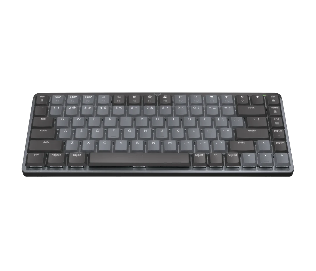 LOGITECH MX MECHANICAL MINI WIRELESS KEYBOARD GRAPHITE CLICKY 920-010782 thumbnail 2