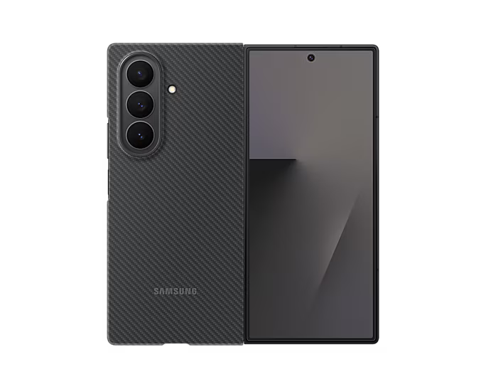 SAMSUNG GALAXY Z FOLD 7 CARBON SHIELD CASE BLACK EF-XF966SBEGWW thumbnail 2