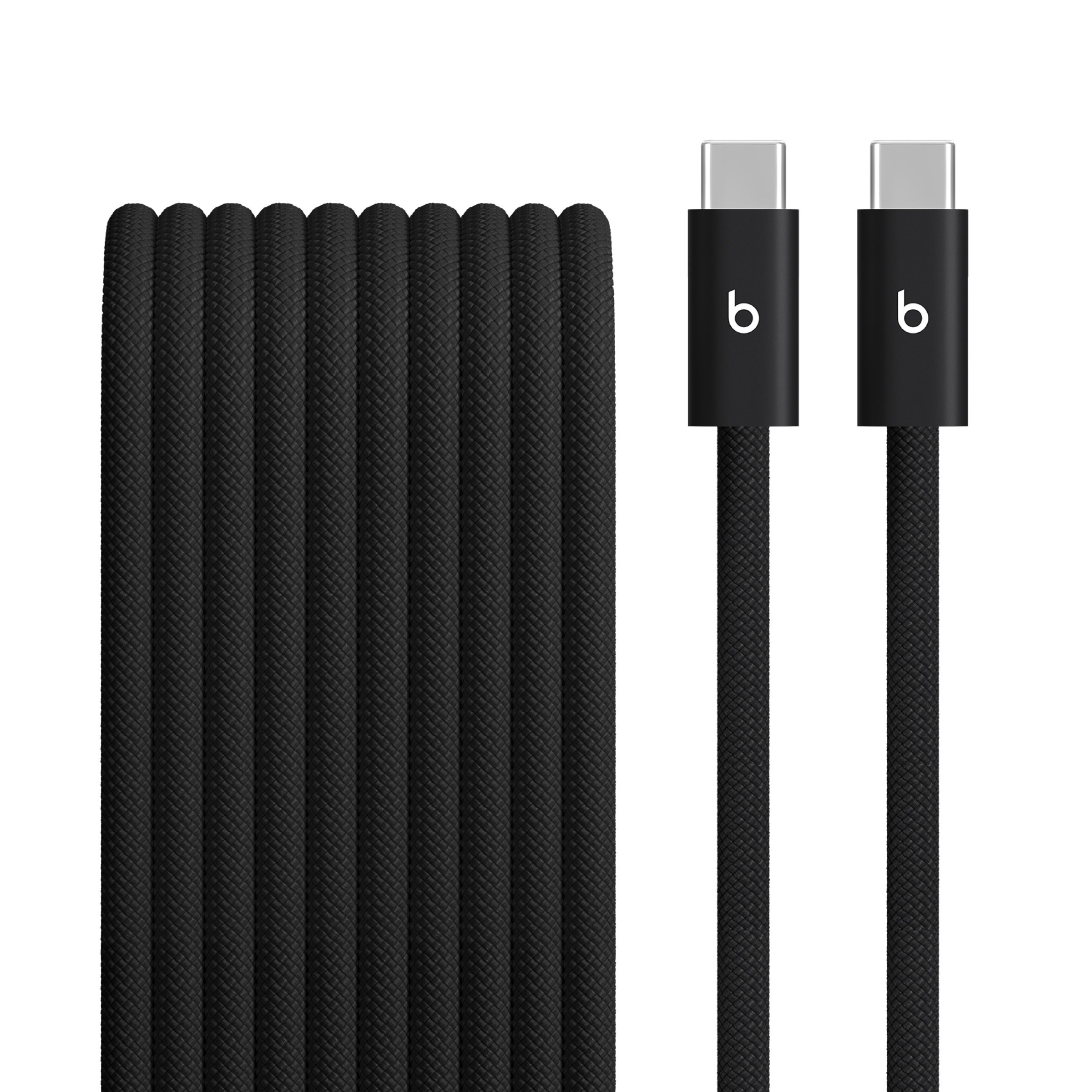 BEATS USB-C TO USB-C 240W LONG WOVEN CABLE 3M BOLT BLACK MHX64 thumbnail 2