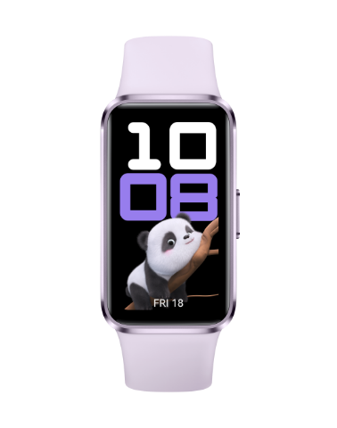 HUAWEI BAND 10 PURPLE WITH PURPLE FLUOROELASTOMER STRAP NOR-B29 thumbnail 2