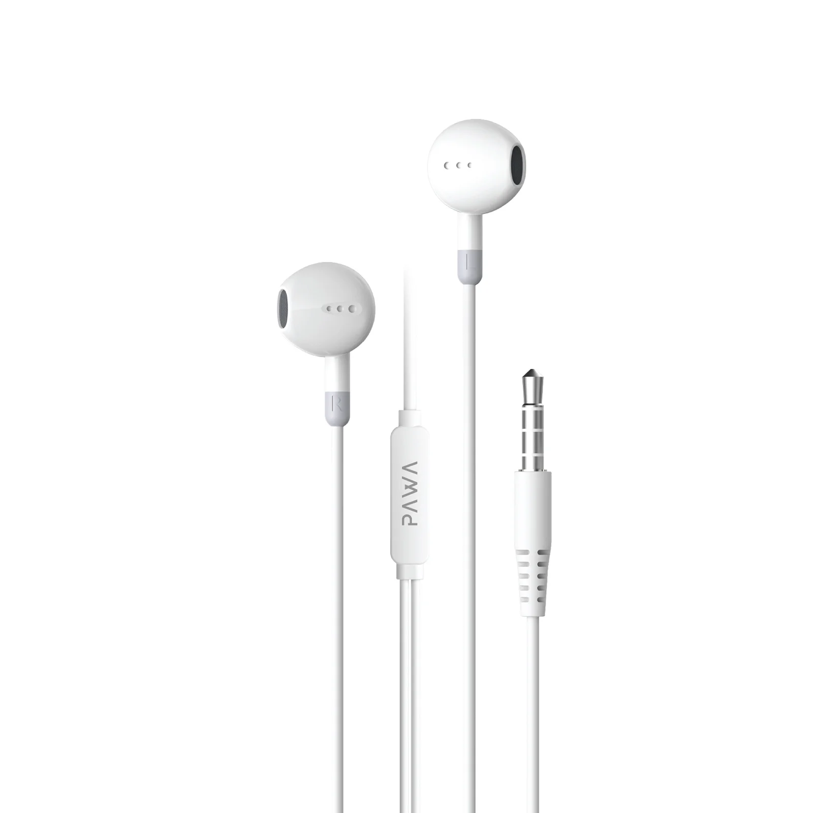 PAWA CHORDS LITE EDITION STEREO EARPHONE WITH 3.5MM CONNECTOR PW-35EP25-WH thumbnail 2