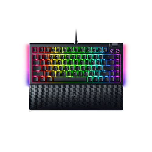 RAZER BLACKWIDOW V4 75% HOT SWAPPABLE MECHANICAL GAMING KEYBOARD RZ03-05000100-R3M1 thumbnail 2
