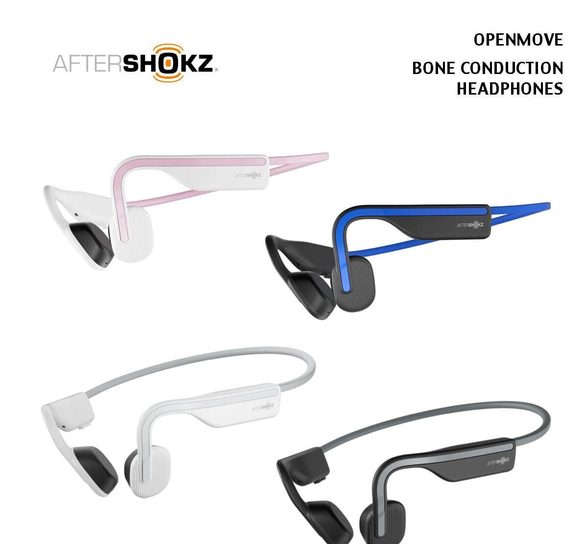 AFTERSHOKZ OPENMOVE S661 BONE CONDUCTION OPEN-EAR SPORT HEADPHONES thumbnail 2