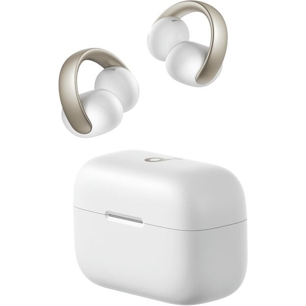 ANKER SOUNDCORE AEROCLIP OPEN EAR CLIP ON EARBUDS WHITE A3388H21 thumbnail 2