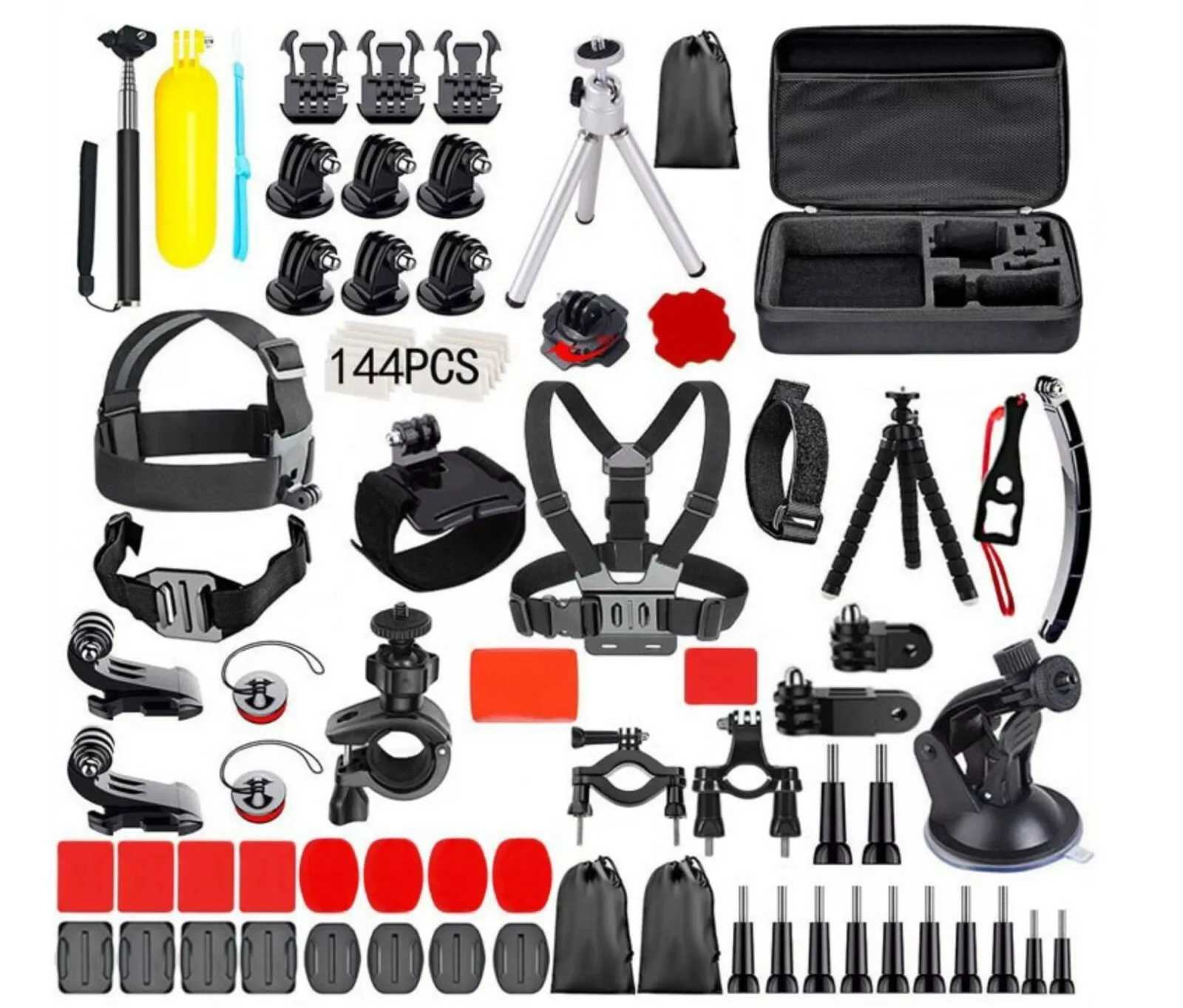 POWERPAK 216 IN 1 GOPRO ACTION CAMERA ACCESSORIES KIT thumbnail 2