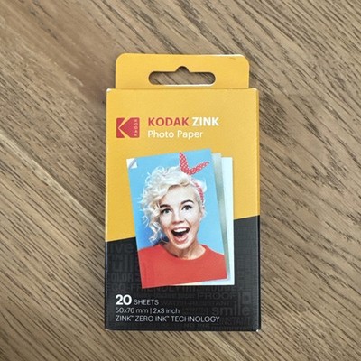 KODADK ZINC PHOTOPAPER 2X3 20 SHEETS thumbnail 2