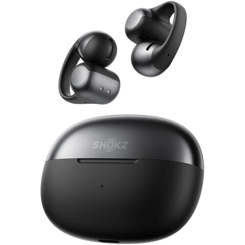 AFTER SHOKZ OPEN DOTS ONE TRUE WIRELESS EARBUDS BLACK E310-ST-BK thumbnail 2