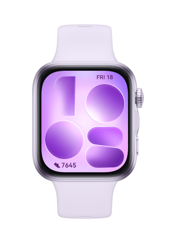 HUAWEI WATCH FIT 5 PURPLE ALUMINUM ALLOY CASE PURPLE FLUOROELASTOMER STRAP NKI-B09 55020HRJ thumbnail 2