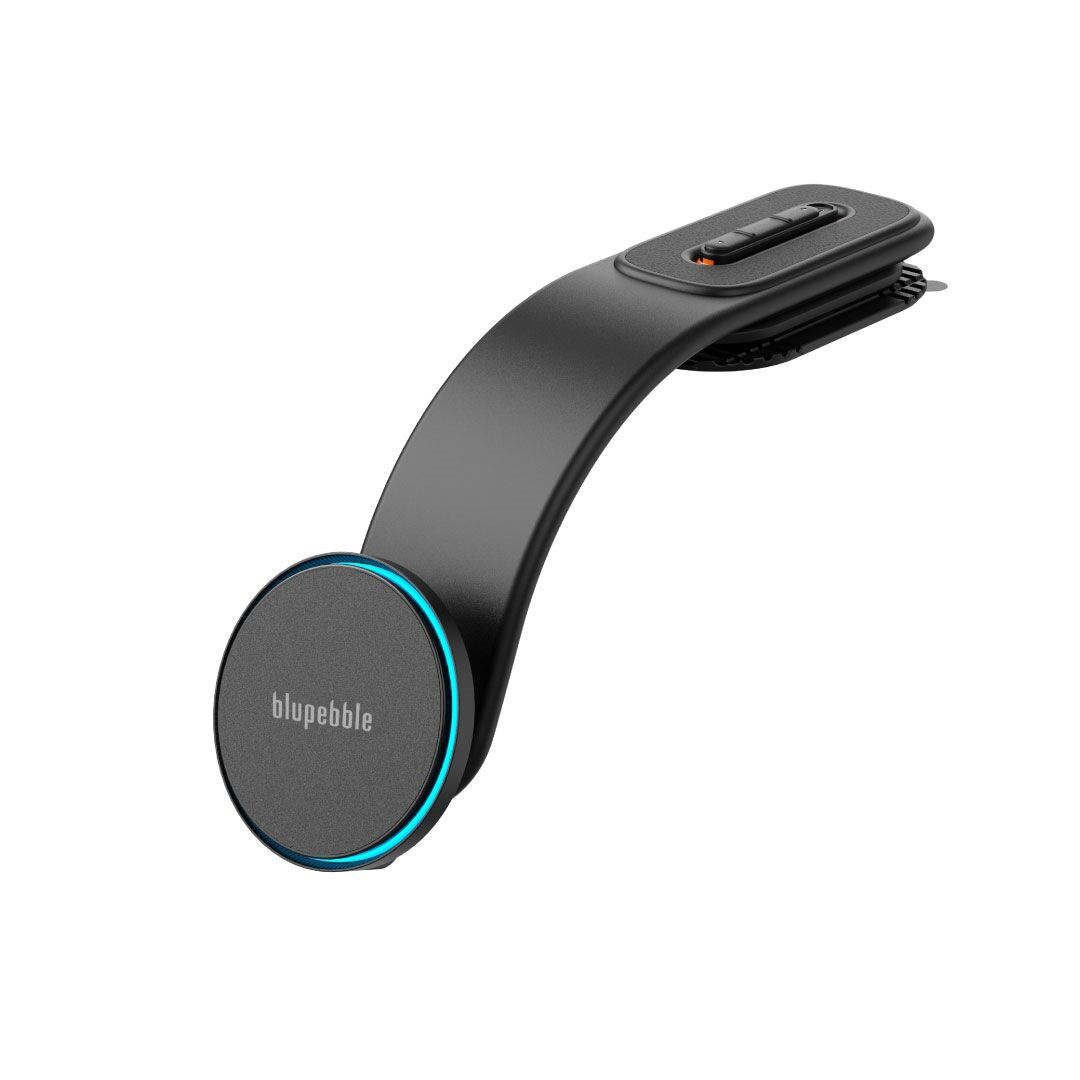 BLUPEBBLE NAVIMAG MOUNT PRO MAGNETIC WIRELESS CAR MOUNT WITH LED LIGHTS GRAY BP-NAVIMAGMOUNTPRO-GY thumbnail 2