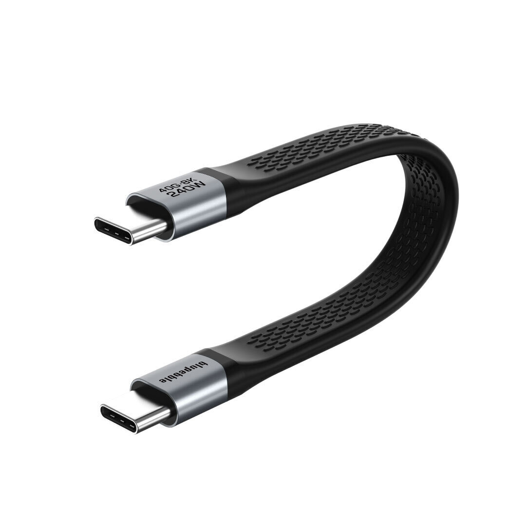 BLUPEBBLE POWERFLOW CABLE 240W BLACK BP-PFUSBC12CM240W-BK thumbnail 2