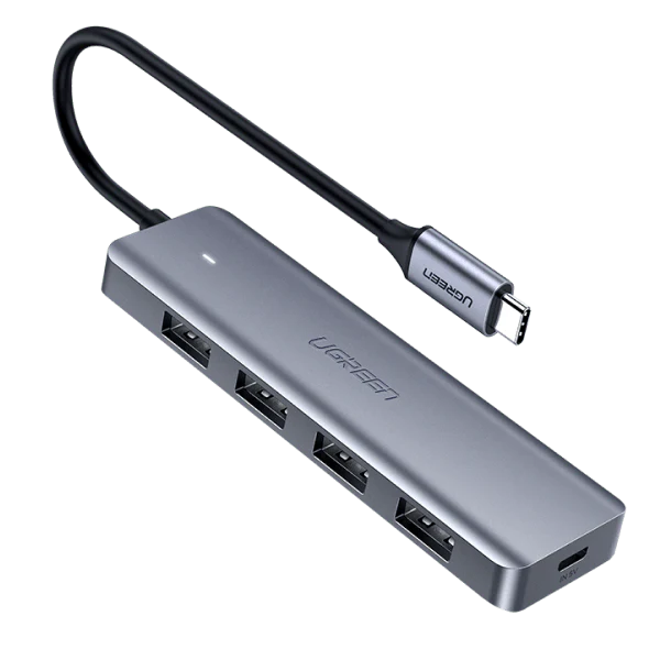 UGREEN 4-PORT USB3.0 HUB WITH MICRO USB POWER SUPPLY 70336 thumbnail 2