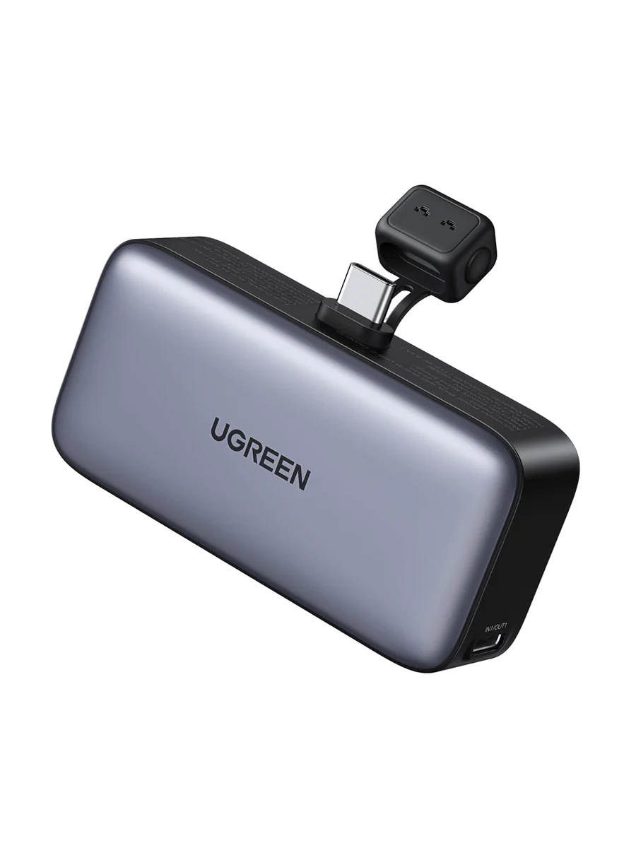 UGREEN NEXODE 5000MAH POWERBANK WITH BUILT IN USB C CONNECTOR PB503 35338 thumbnail 2