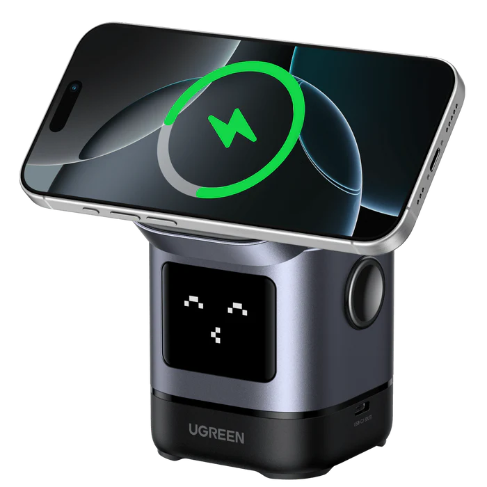 UGREEN UNO 2 IN 1 MAGNETIC WIRELESS CHARGING STATION 15W 45775 thumbnail 2