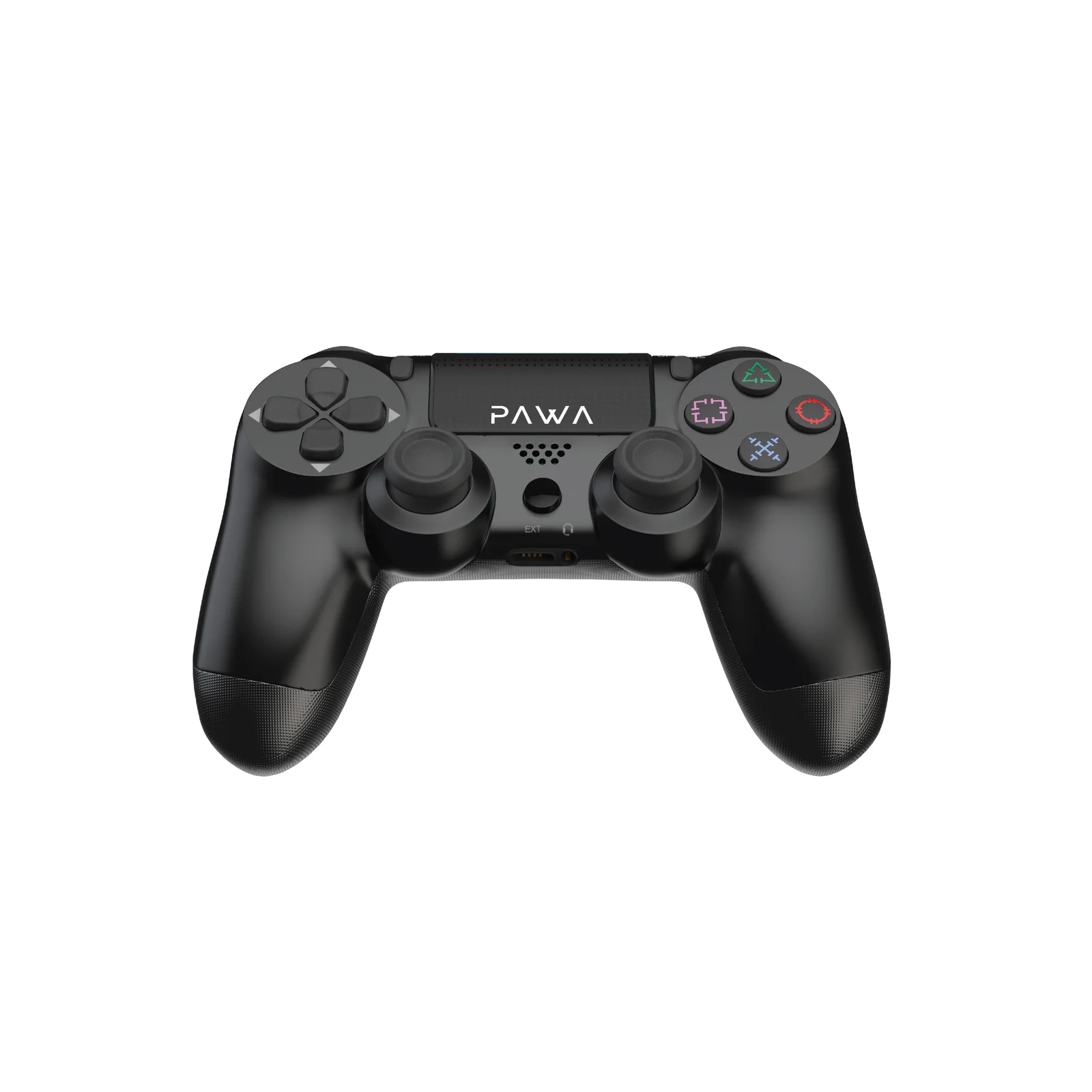 PAWA VANGUARD GAMING SERIES PS4 WIRELESS CONTROLLER BT+USB BLACK PW-VGSPC25-BK thumbnail 2