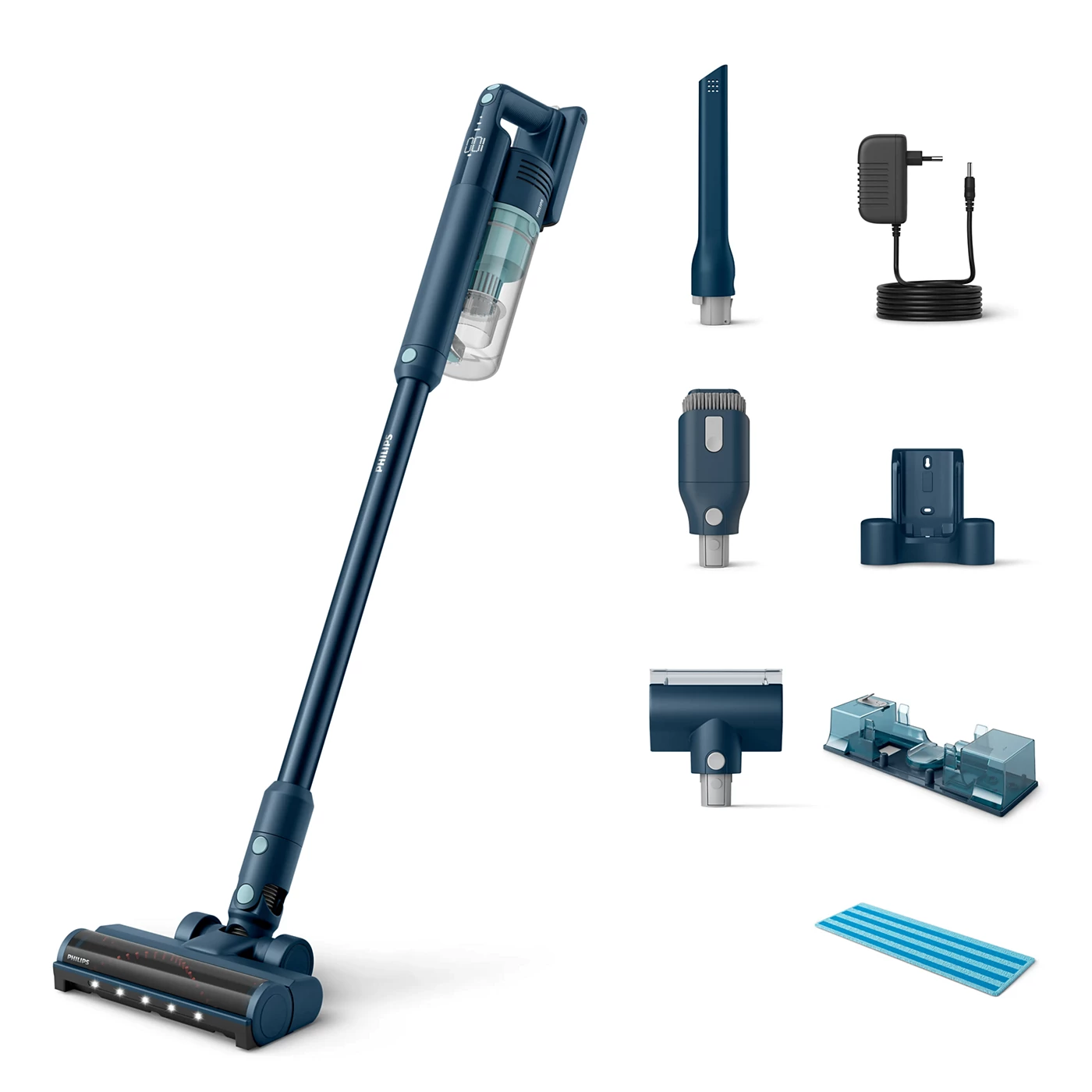 PHILIPS AQUA CORDLESS VACUUM CLEANER 5000 SERIES XC504161 thumbnail 2