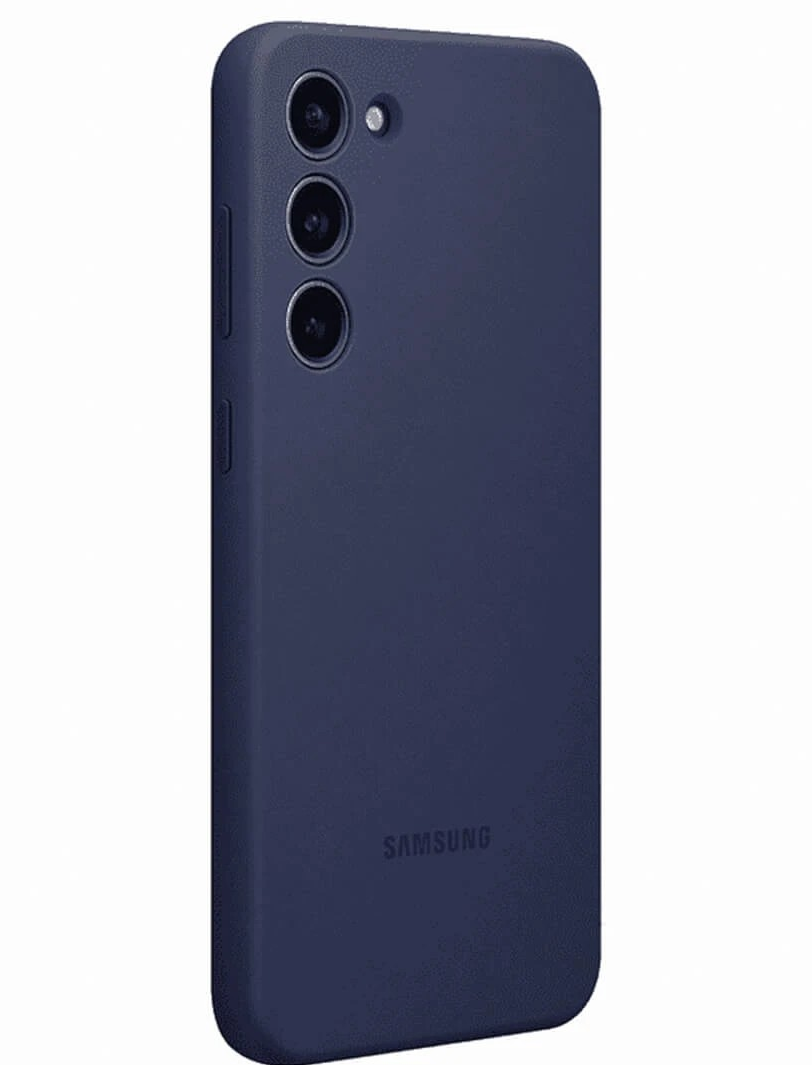SAMSUNG GALAXY S23 PLUS SILICONE COVER DARK BLUE EF-PS916TNEGWW thumbnail 2