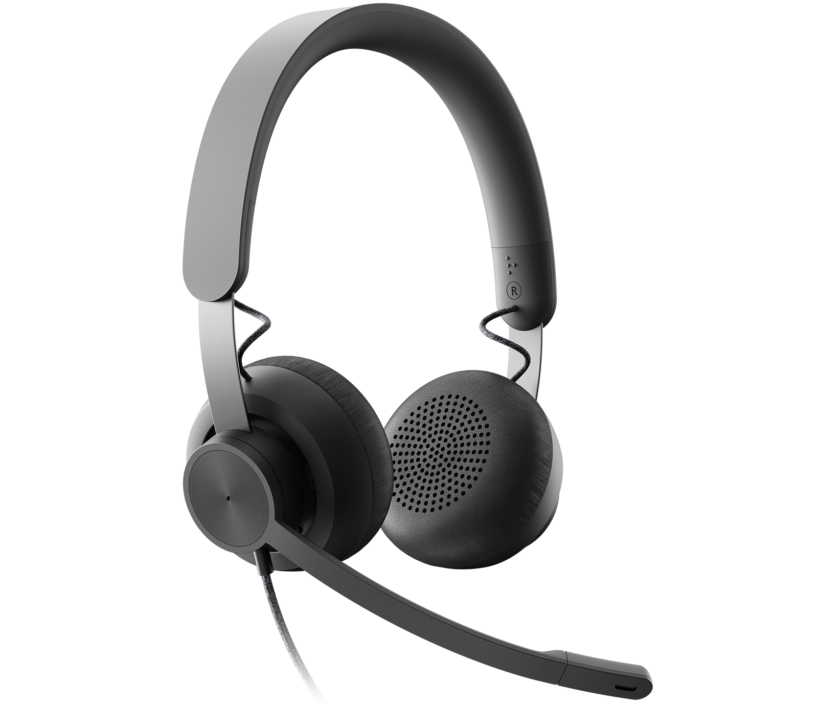 LOGITECH ZONE WIRED USB C HEADSET WITH USB A ADAPTER 981-000870 thumbnail 2
