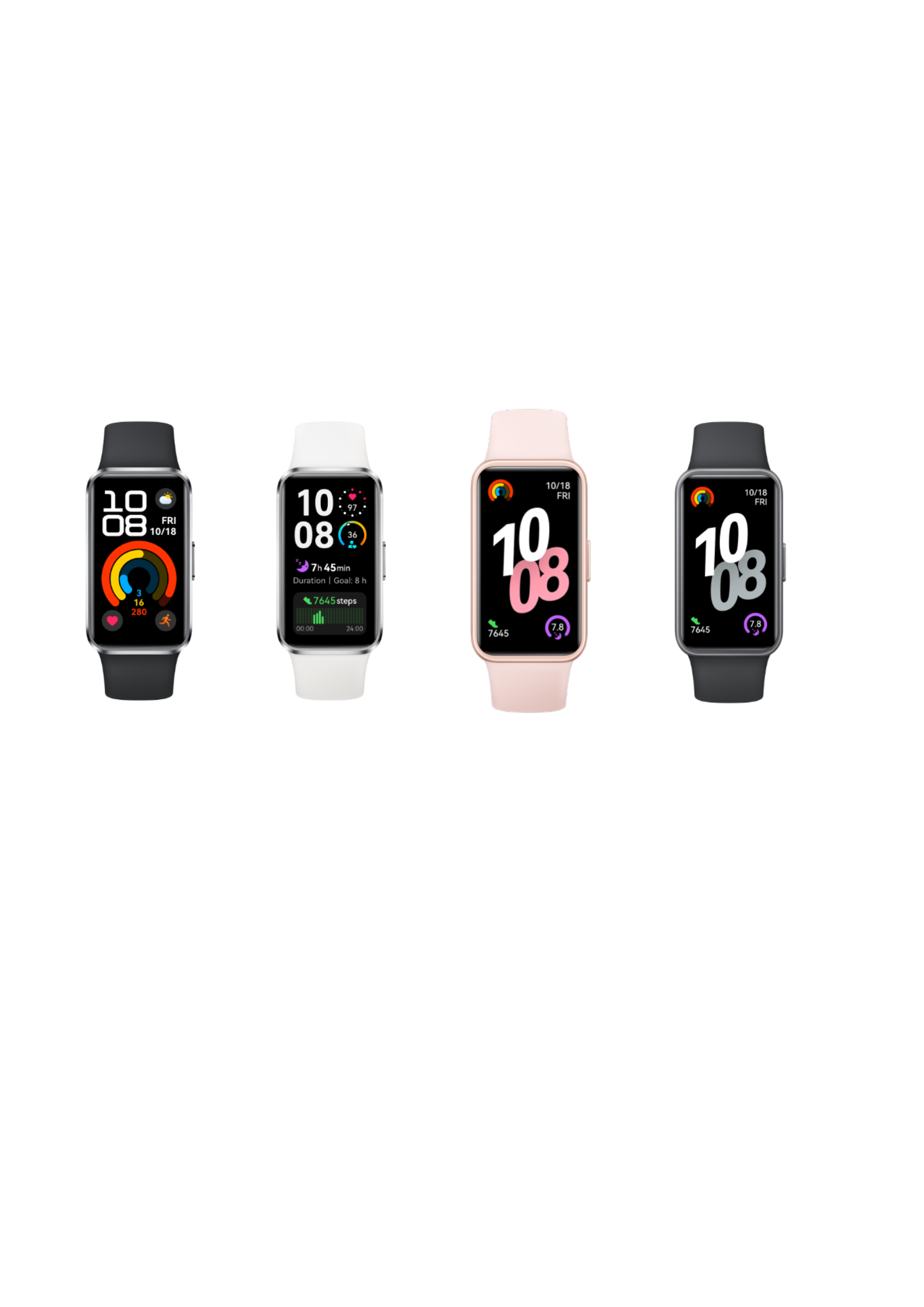 Huawei Band 10 - Smart Fitness Tracker with Advanced Health & Activity Monitoring, Sleek Design thumbnail 2