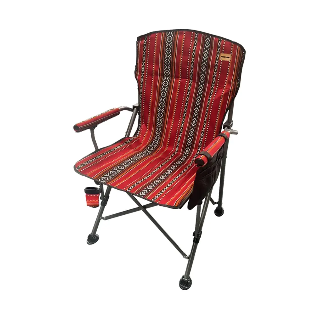 GREEN LION HERITAGE FOLDABLE CHAIR RED GNHERFLCHRD thumbnail 2