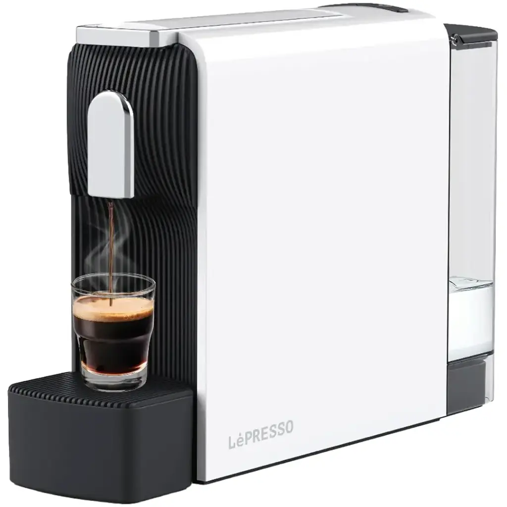 LEPRESSO BARISTO ESPRESSO MACHINE NESPRESSO CAPSULE COMPATIBLE WHITE LPCFFM0045WH thumbnail 2