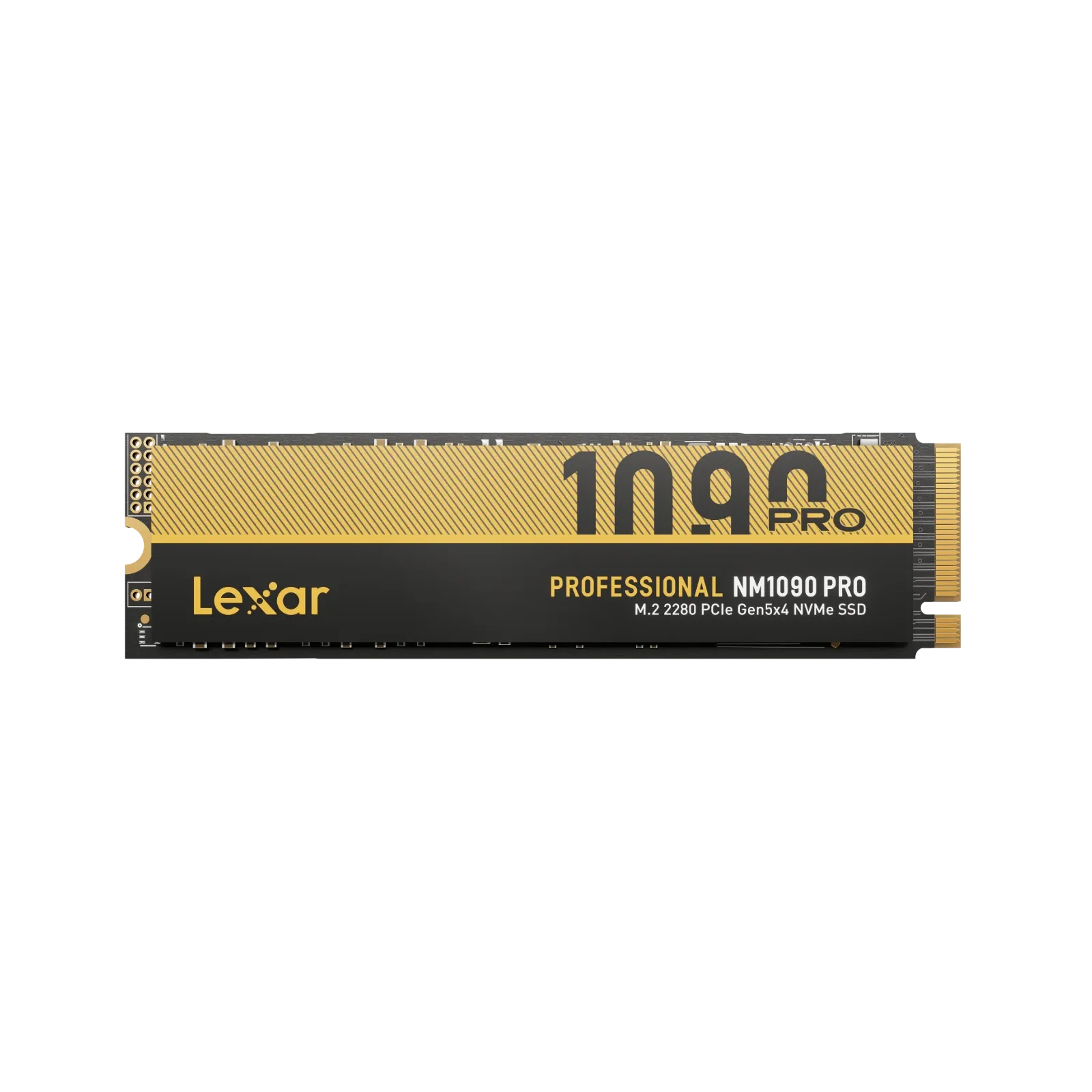 LEXAR PROFESSIONAL NNM1090 WITH HEATSINK M.2 2280 PCIE GEN5X4 NVME SSD 12000MB/S 1TB LNM1090001T-RNANG thumbnail 2