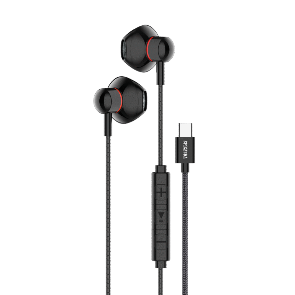 EPICARMA SONICCORE HI-FI USB-C WIRED EARPHONE BLACK EA-SC120-BK thumbnail 2