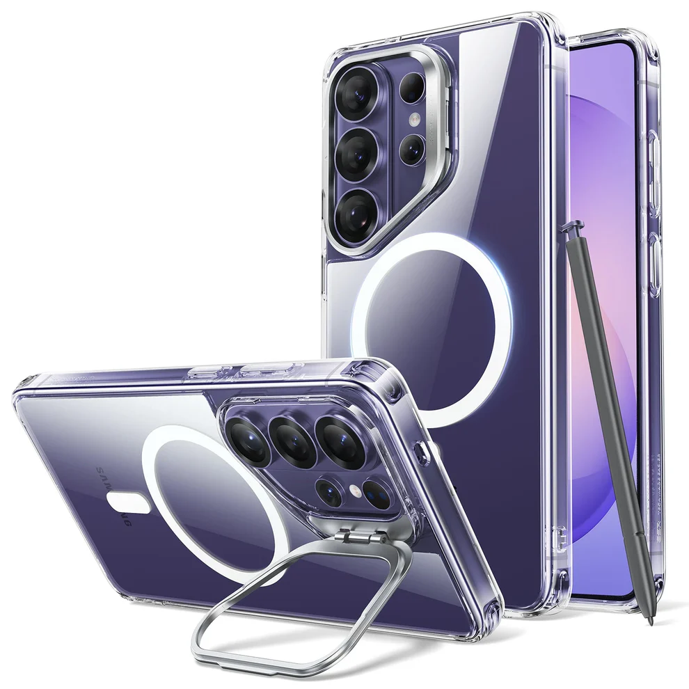 ESR CLASSIC HYBRID MAGNETIC CASE COMPATIBLE WITH S26 ULTRA CLEAR thumbnail 2