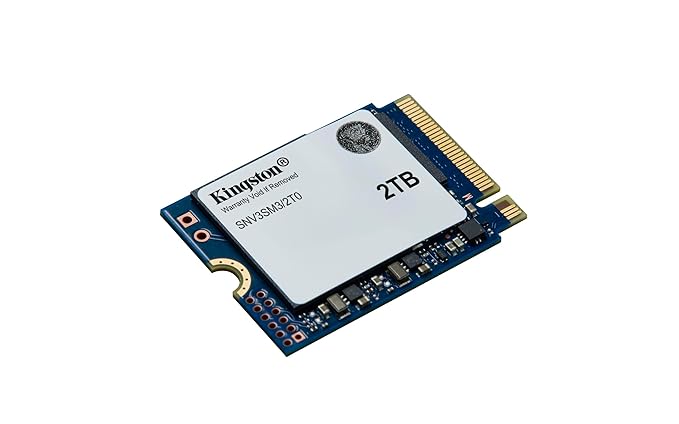 Kingston NV3 2TB M.2 2230 PCIe 4.0 NVMe SSD SNV3SM32T0